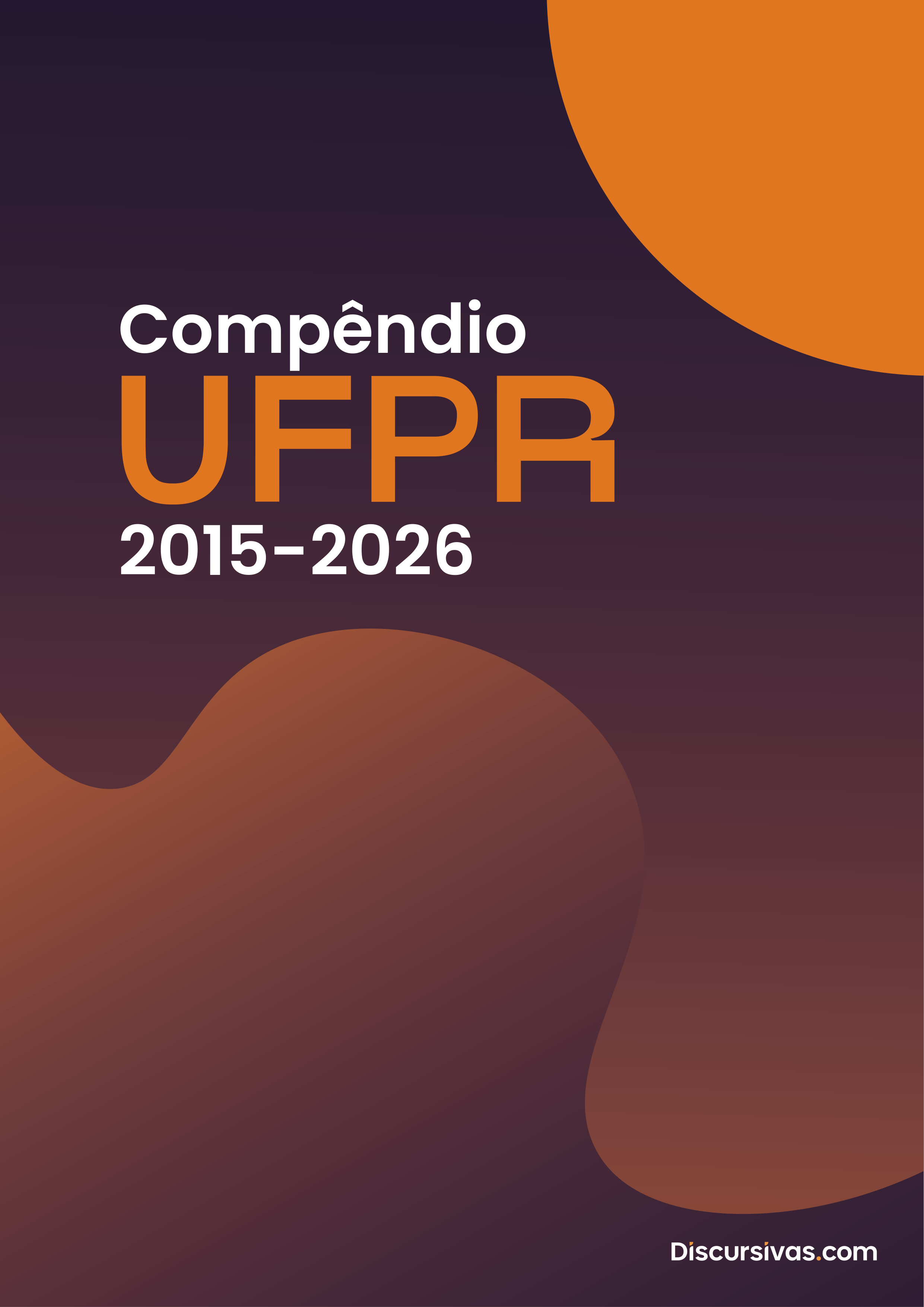 Capa do Compêndio UFPR 2015 a 2026