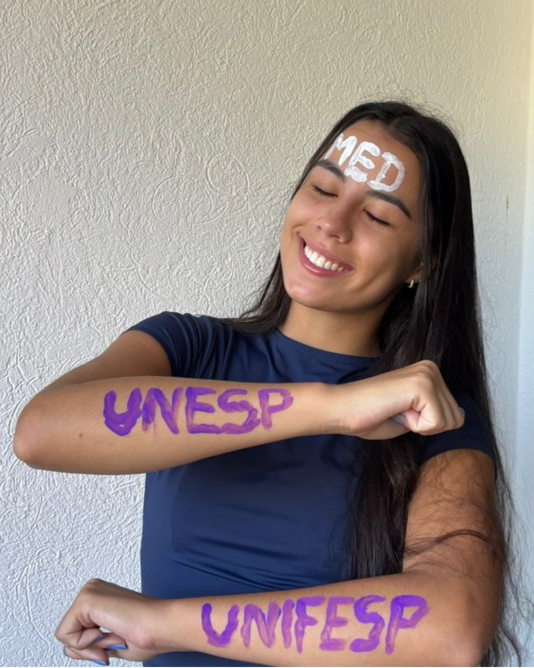 Nicole Barni Pacheco, aprovada na Unesp e Unifesp